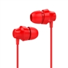 带电青年-入耳式立体声有线耳机A1(中国红)纸质彩盒装-国内版CN