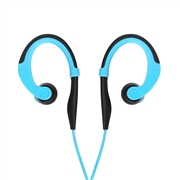 耳挂式有线运动耳机R101 （激情蓝）(T)