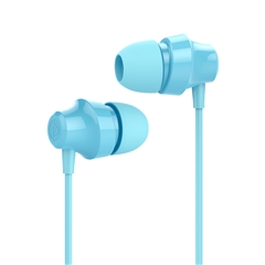 带电青年-入耳式立体声有线耳机A1(湖水蓝)纸质彩盒装-国内版CN
