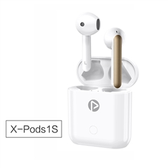 带电青年-真无线蓝牙耳机X-Pods1S(苹果白)纸质彩盒装-国内版CN(DZ)