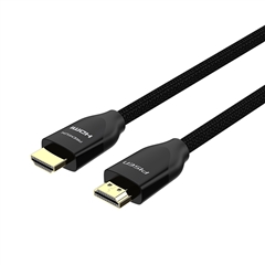 HDMI 2.0版锌合金编织高清线3m(Premium)(黑色)纸质彩盒装-国内版CN(NJ)