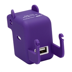 惠源提-ipad 充电器2A保护壳 紫色(T)