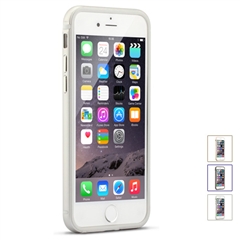iPhone6 双色一体式金属中框(4.7”) 银色  一类(T)