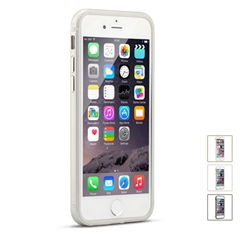 iPhone6 plus双色一体式金属中框(5.5”)银色 一类(T)